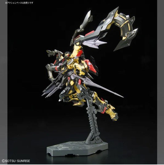 Bandai RG 1/144 Gundam Astray Gold Frame Amatsu Mina Model Kit – Real Grade Plastic Model for Collectors and Builders