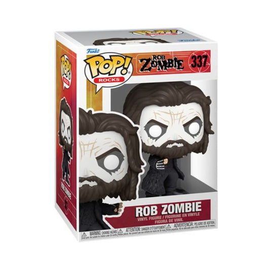 Rob Zombie (Dragula) Funko Pop! Rocks - Approx. 3 3/4" Collectible Vinyl Figure #337 with Display Box Protector Case