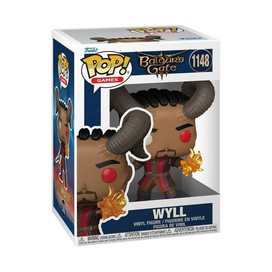 Wyll #1148 Funko Pop! Games Baldur's Gate 3 - Approx. 4" Collectible Vinyl Figure Bundled with Display Box Protector Case - Estimated Arrival: Nov. 2025 (PRE-SALE)