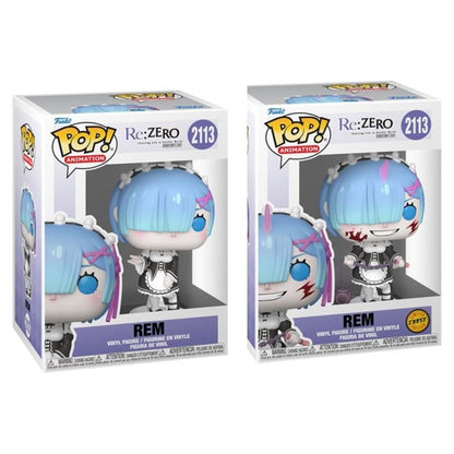 Rem #2113 Funko Pop! Animation RE: Zero - Starting Life in Another World - Set of 2 (Chase and Common) Collectible Vinyl Figures - Estimated Arrival: Nov. 2025 (PRE-SALE)