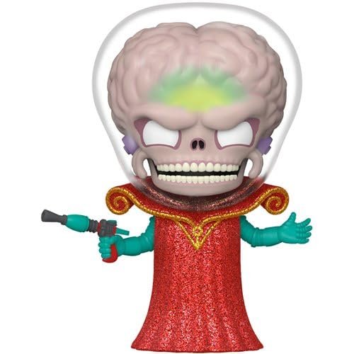 Martian Ambassador Funko Pop! Movies Mars Attacks - Approx. 4" Collectible Vinyl Figure #1874 Bundled with Display Box Protector Case