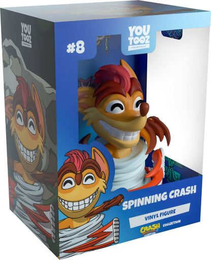 Spinning Crash Youtooz Crash Bandicoot 4: It's About Time Collection - Approx. 4.2" Collectible Vinyl Figure #8 with Window Display Box (PRE-ORDER)