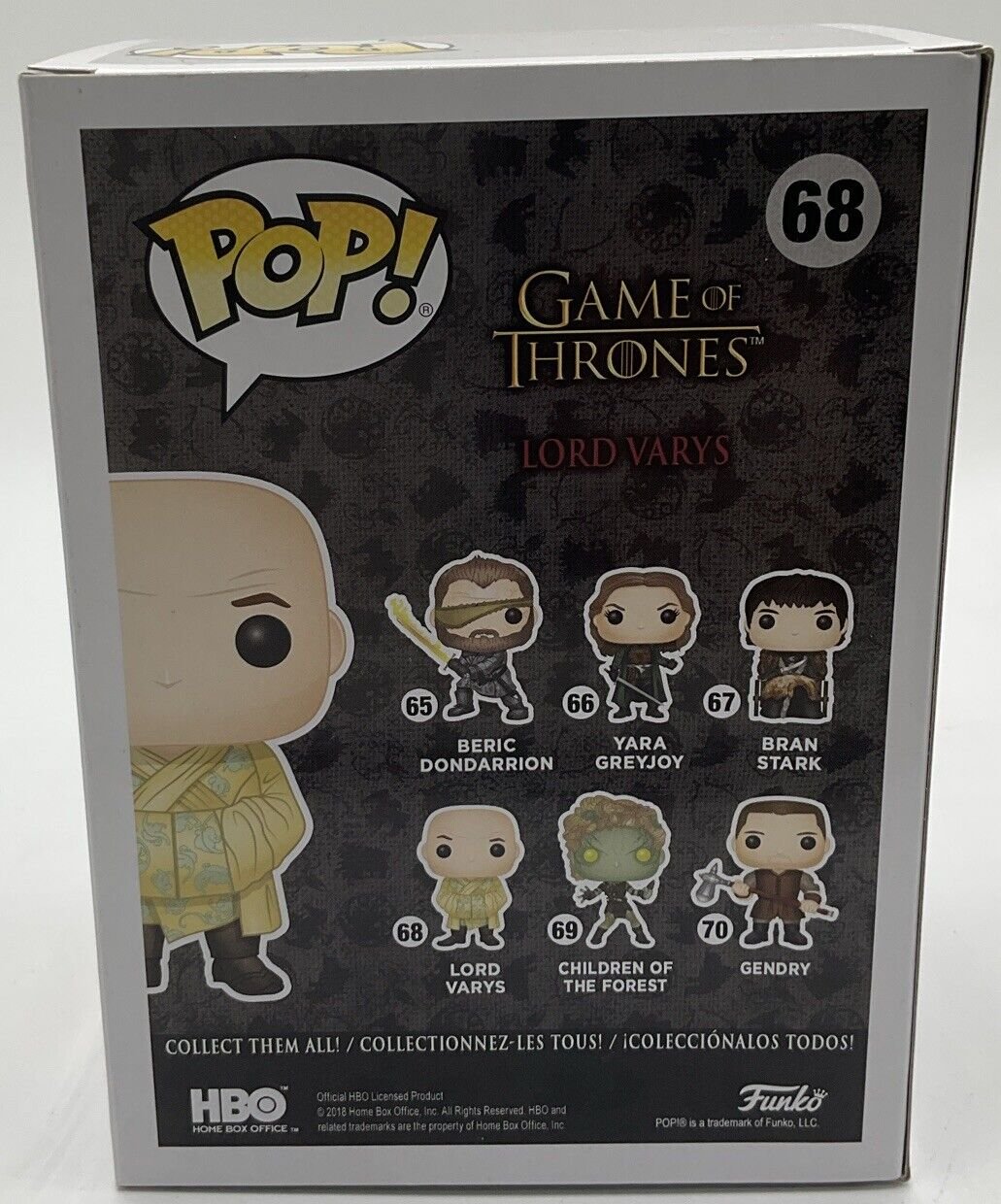 Funko Pop! Vinyl: Game of Thrones - Lord Varys #68