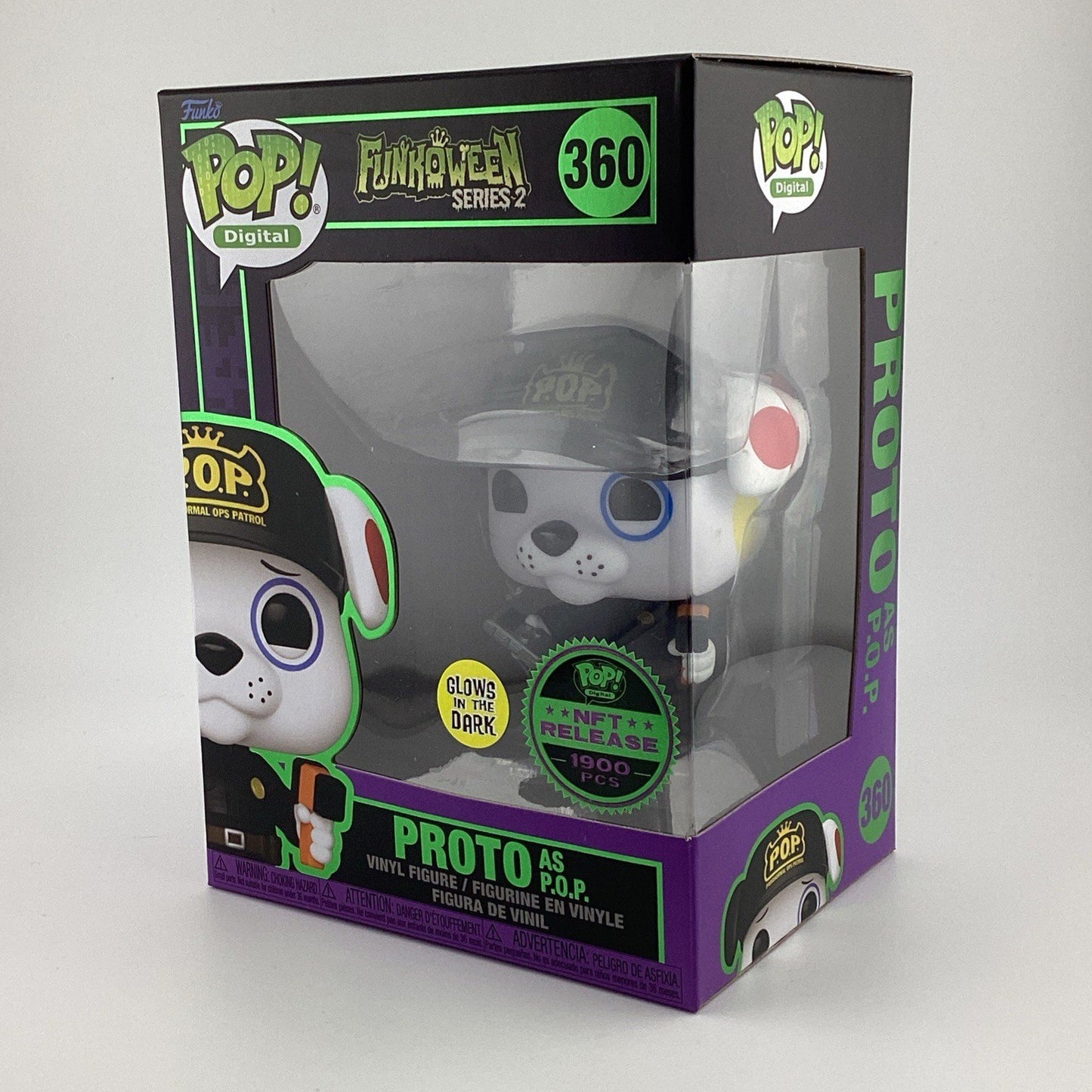 Funko Pop! Vinyl: Funkoween Series 2 Proto as P.O.P. (Glow) 1900 Pcs #360