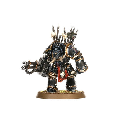 Warhammer 40,000 Chaos Space Marines Terminator Squad – 5 Chaos Terminators Miniatures with Customisable Weapons & Transfer Sheet – Plastic Model Kit for Chaos Space Marines, World Eaters & Emperor’s Children