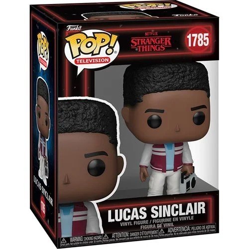 Lucas Sinclair #1785 Funko Pop! Television Stranger Things Season 5 - Approx. 3 3/4" Collectible Vinyl Figure Bundled with Display Box Protector Case - Estimated Arrival: Oct. 2025 (PRE-SALE)
