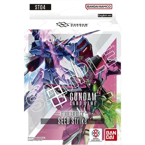 Gundam TCG Starter Deck 04 ST04 – Seed Strike (English Version)