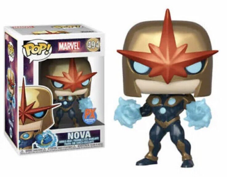 Funko Pop! Marvel - Nova (Metallic) Vinyl Figure