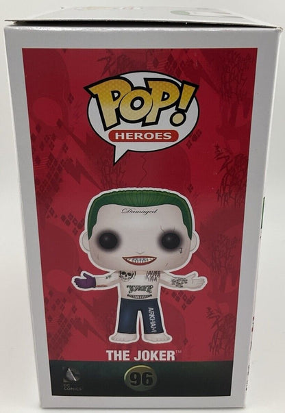 Funko Pop! Vinyl: DC Universe - The Joker (Shirtless) #96 Signed By Jared Leto