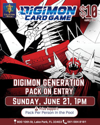 Digimon Card Game Tournament – June 21, 2026 (Sunday 1PM)