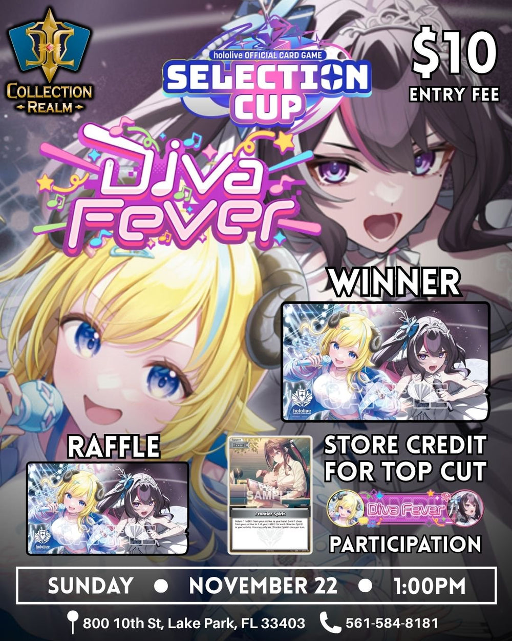 Hololive – Diva Fever Selection Cup – November 8 2026 (Sunday) 1:00 PM