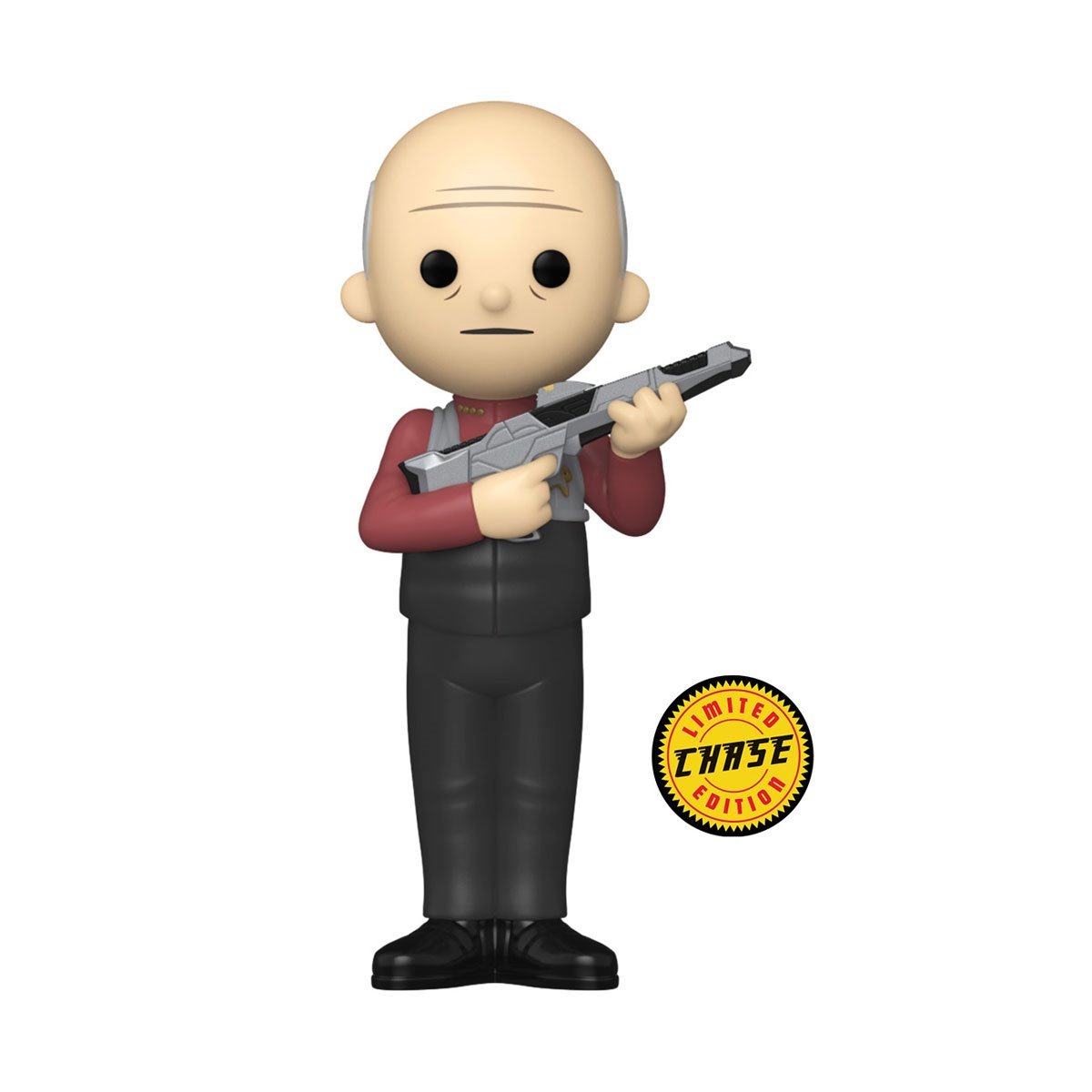 Jean-Luc Picard Funko Rewind Star Trek First Contact Resistance is Futile - Approx. 3" Collectible Chase Vinyl Figure with Case