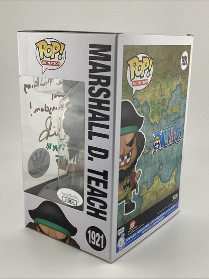 Funko Pop! One Piece - Marshall D. Teach - Funko Excl Signed Chris R #1921