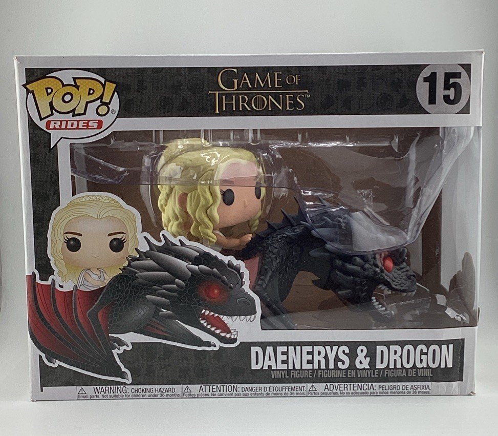 Funko Pop! Rides: Game of Thrones - Daenerys Targaryen (w/ Drogon) #15