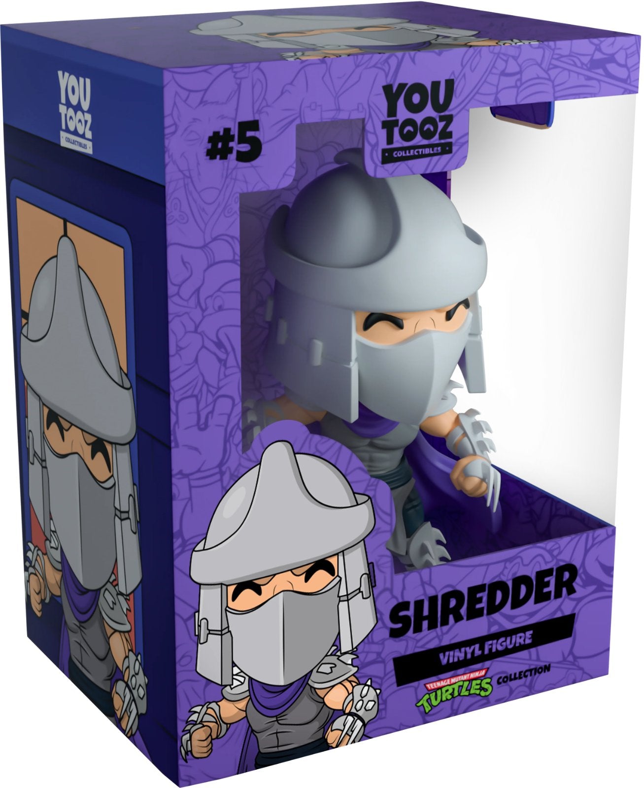 Shredder Youtooz The Teenage Mutant Ninja Turtles Collection - 4.6" Collectible Vinyl Figure #5 with Window Display Box (PRE-SALE)