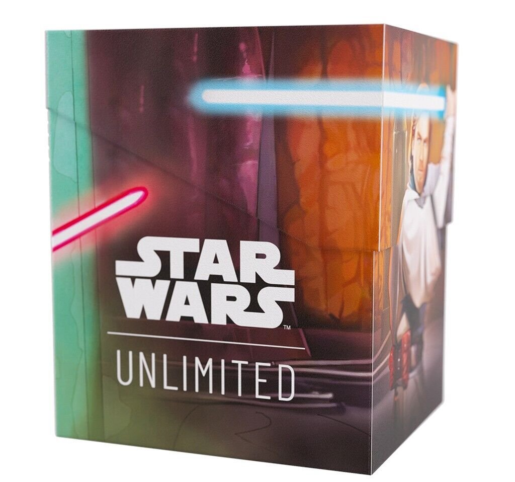 Obi-Wan vs Darth Maul Star Wars Unlimited Trading Card Game Soft Crate