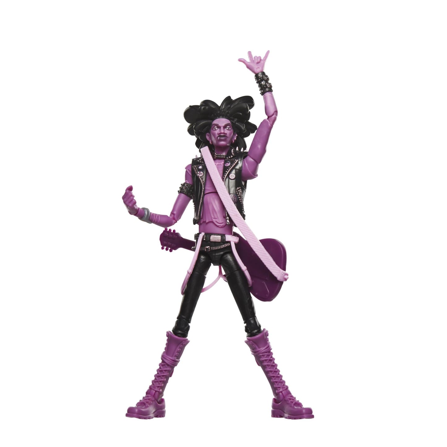 Spider-Punk Purple Marvel Legends Series Spider-Man: Across The Spider-Verse Collectible 6-Inch Action Figure