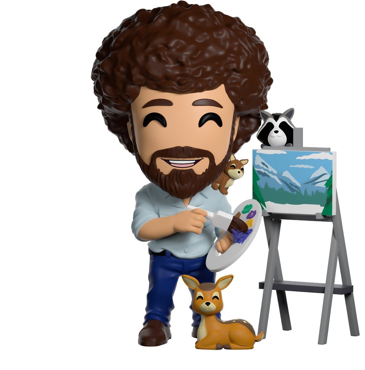 Bob Ross and Friends Youtooz Bob Ross Collection - Approx. 5" Collectible Vinyl Figure #3 with Window Display Box (PRE-SALE)