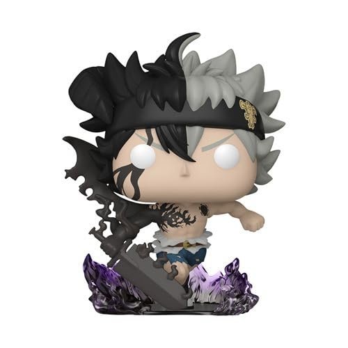 Black Asta Funko Pop! Black Clover - Glows In The Dark Entertainment Earth Exclusive Limited Edition Vinyl Figure #1556 with Window Display Box