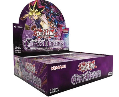Yu-Gi-Oh! Chaos Origins Booster Box 1st Edition (PREORDER - Release Date July 20