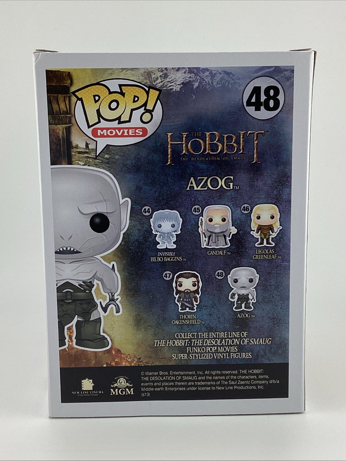 Funko Pop! Vinyl: The Hobbit The Desolation of Smaug Azog #48