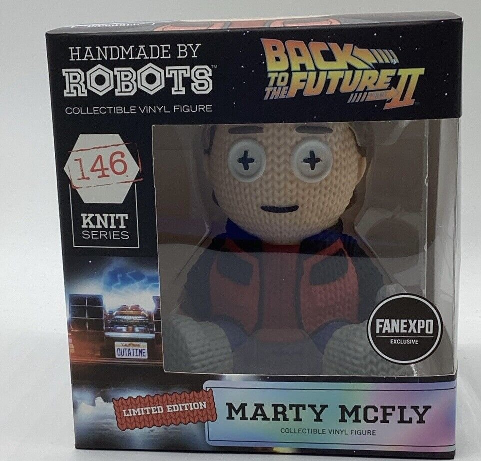 Handmade By Robots Marty McFly Back Future 2 FANEXPO Limited Knit series #146