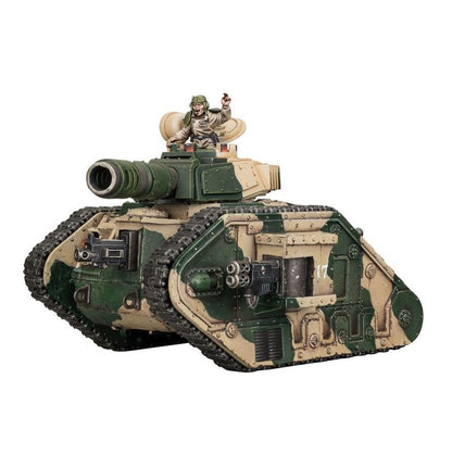 Warhammer 40,000 Astra Militarum Leman Russ Battle Tank Model Kit – Multi-Variant Plastic Vehicle with Custom Weapon Options for Warhammer 40K