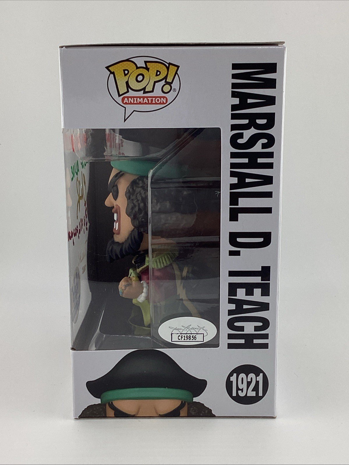 Funko Pop! One Piece - Marshall D. Teach - Funko Excl Signed Chris R #1921