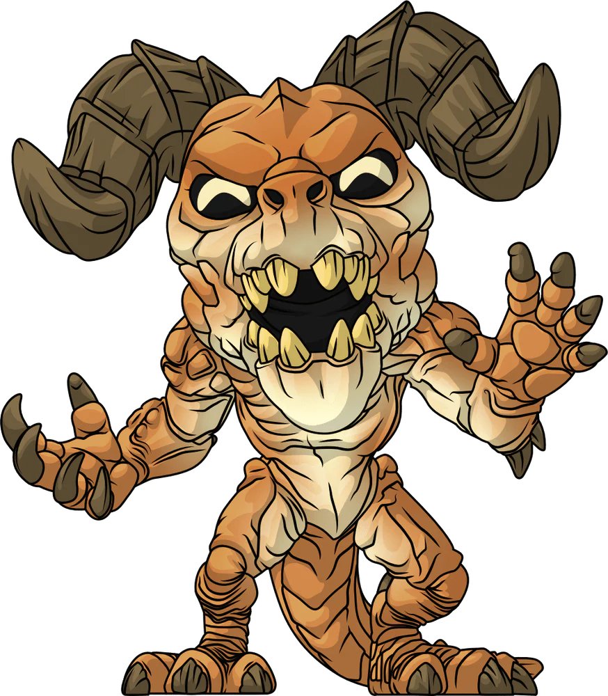 Death Claw #3 Youtooz Fallout Collection - 4" Vinyl Figure in Window Box Display