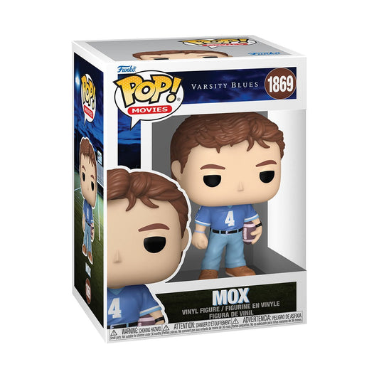 Mox Funko Pop! Movies Varsity Blues - Approx. 4" Collectible Vinyl Figure #1869 with Display Box Protector Case