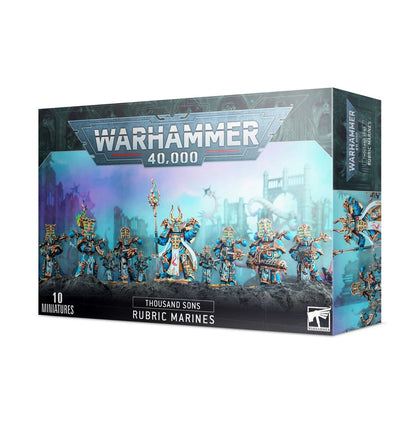 Games Workshop Warhammer 40K Rubric Marines Thousand Sons - 10 Miniatures