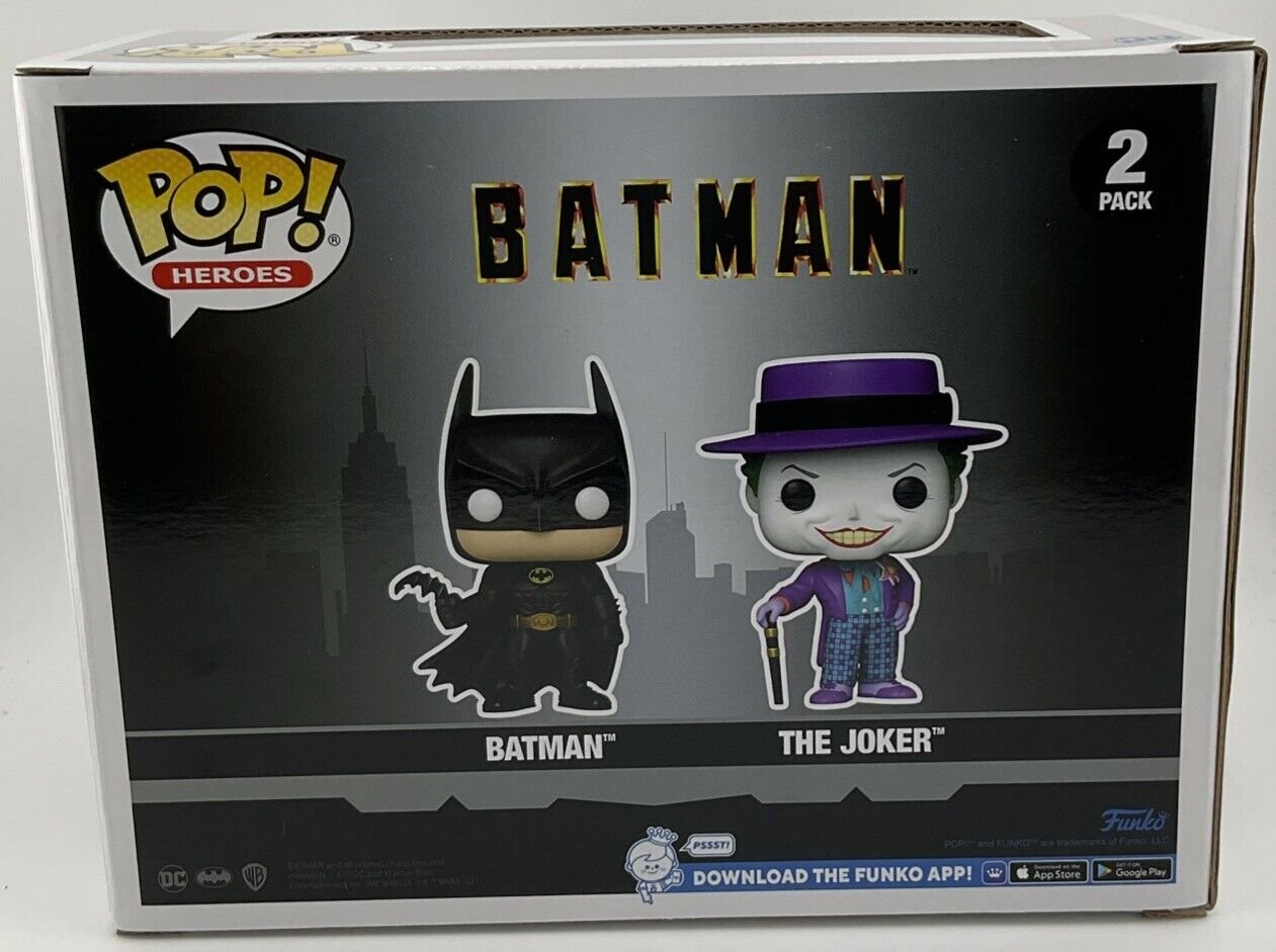 Funko Pop! Batman & The Joker 2 Pack Amazon Exclusive