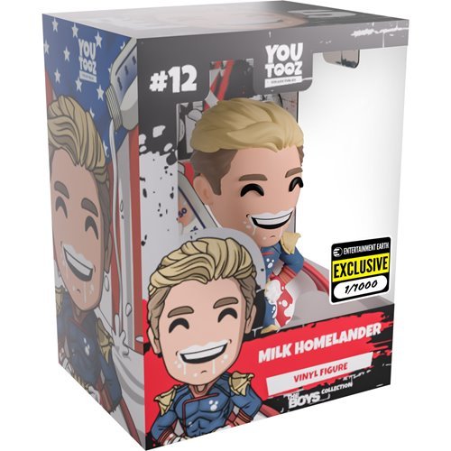 Milk Homelander #12 Youtooz The Boys Collection - Approx. 4.5" Entertainment Earth Exclusive 1/1000 Collectible Vinyl Figure with Window Display Box