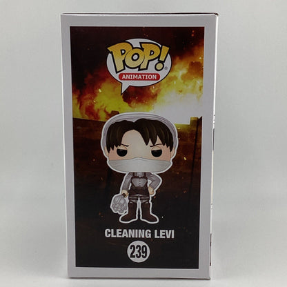 Funko Pop! Vinyl: Attack on Titan - Cleaning Levi - Hot Topic (HT)... #239