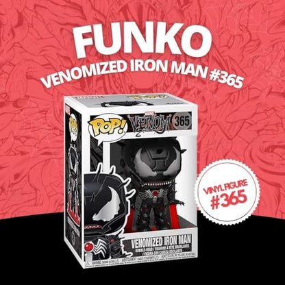 Venomized Iron Man Funko Pop! Marvel Venom - Collectible Vinyl Figure #365 with Display Box Protector Case