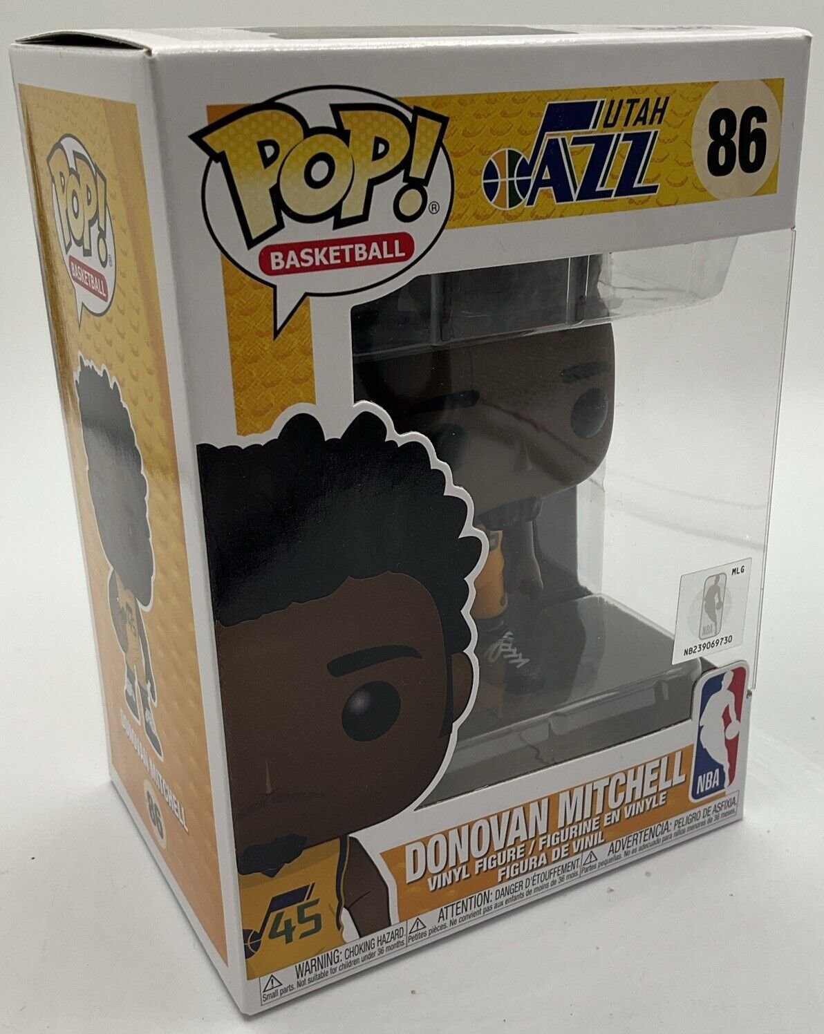 Funko Pop! Vinyl: Donovan Mitchell #86