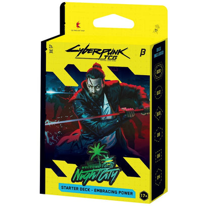 Cyberpunk TCG: BETA – Embracing Power Starter Deck (Welcome to Night City)