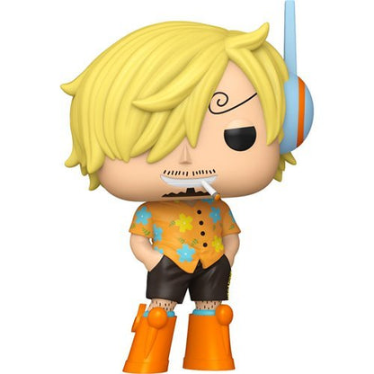 Sanji #2167 Funko Pop! Animation One Piece - Approx. 4 1/2" Collectible Vinyl Figure Bundled with Display Box Protector Case - Estimated Arrival: Dec. 2025 (PRE-SALE)