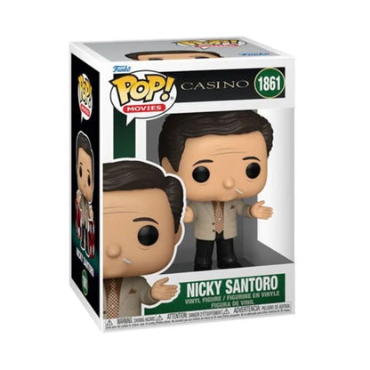 Nicky Santoro Funko Pop! Movies Casino - Approx. 4" Collectible Vinyl Figure #1861 with Window Display Box