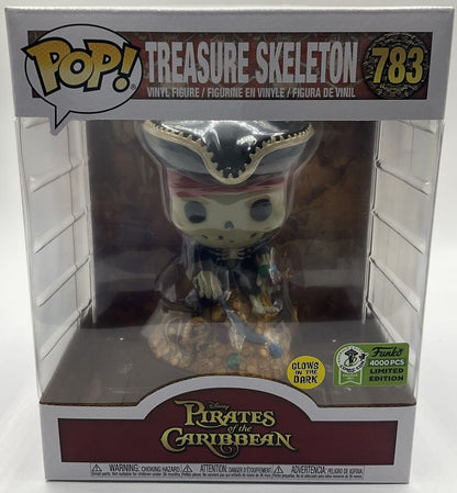 Funko Pop! Deluxe: Treasure Skeleton #783 (GITD) ECCC Exclusive LE 4000 Pieces