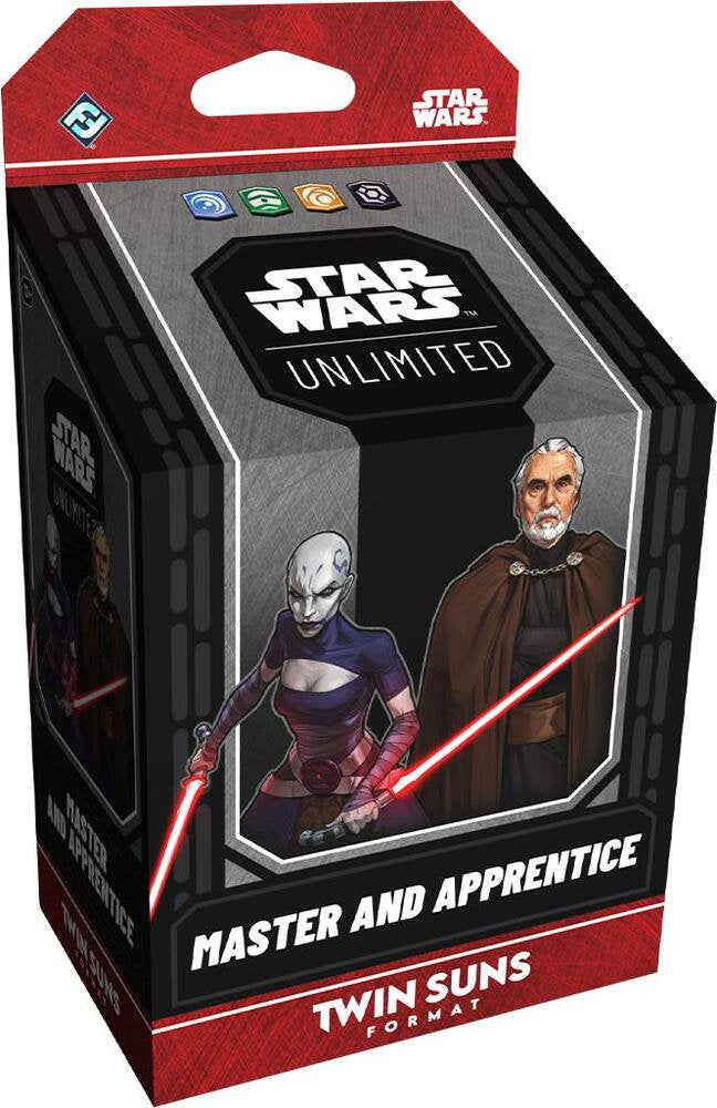 Star Wars Unlimited Twin Suns Format Master & Apprentice Star Wars Unlimited Twin Suns Format Master & Apprentice Collectible Trading Card Game for Multiplayer TCG Strategy & Deck Building