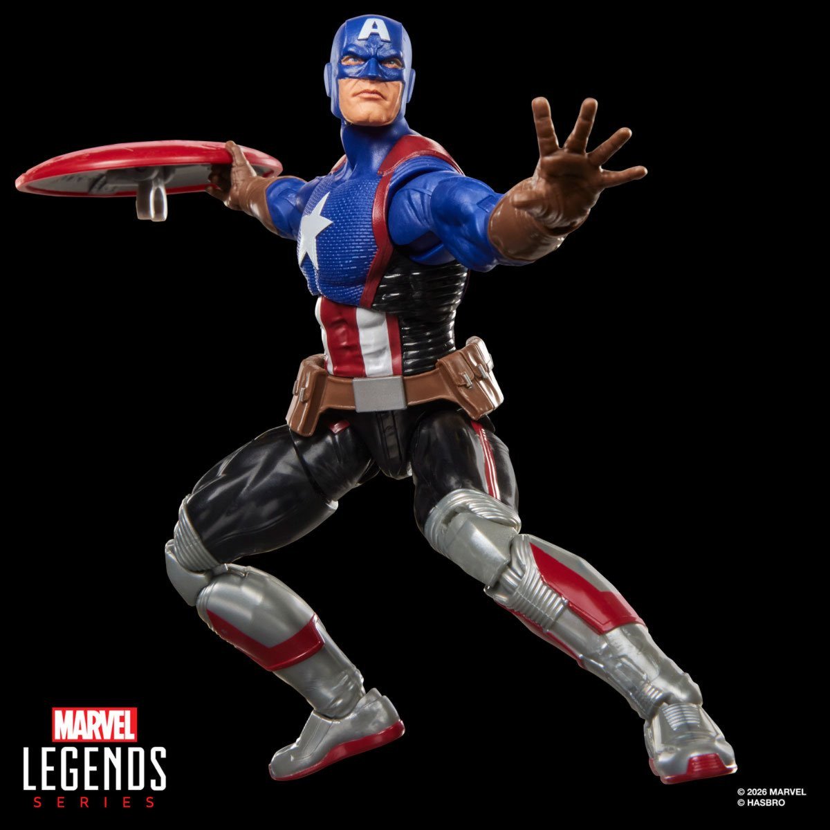 Marvel Legends Series Captain America Avengers: Twilight 6-Inch Action Figure with Shield, Accessories and Exclusive Foil Magic: The Gathering Card, Collectible Figure (PREORDER - Release Date October 2026)