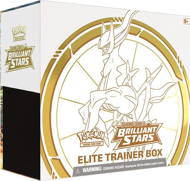 Pokémon TCG Sword & Shield Brilliant Stars Elite Trainer Box (ETB)I