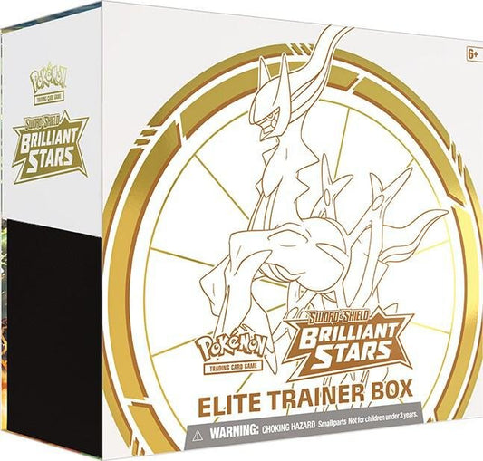 Pokémon TCG Sword & Shield Brilliant Stars Elite Trainer Box (ETB)