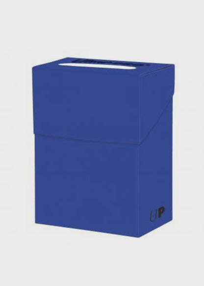 Ultra Pro Deck Box Blue – 80+ Card Storage for Pokemon TCG and MTG