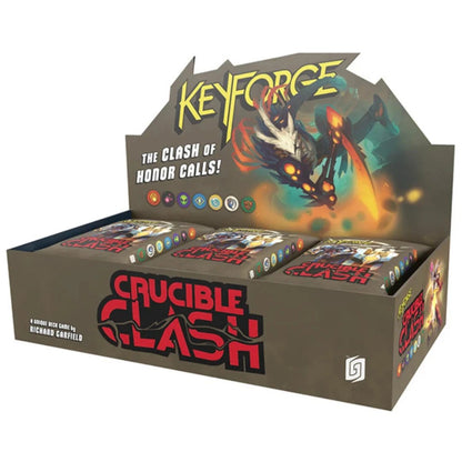 Keyforge Crucible Clash Archon Deck Display Collectible Card Game