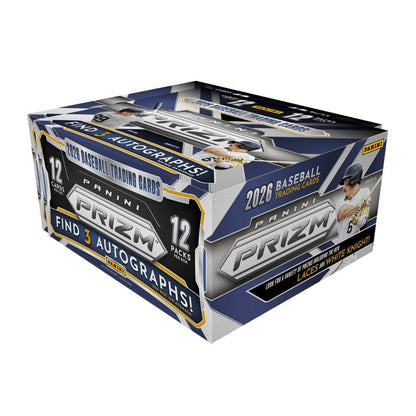 2026 Panini Prizm Baseball Hobby Box Trading Cards Sports Cards MLB Collectible Card Box