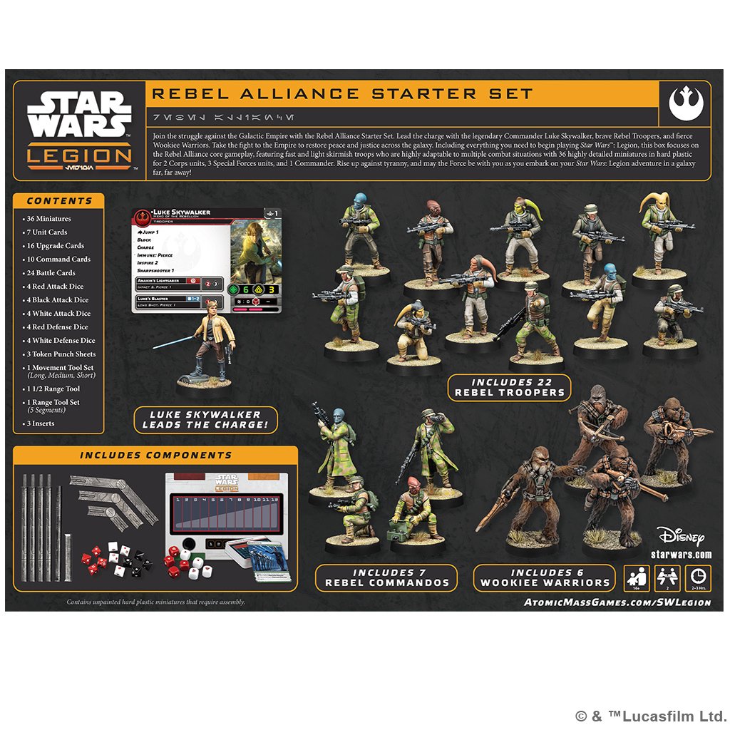 Star Wars Legion Rebel Alliance Starter Set (PREORDER - Release Date June 2026)