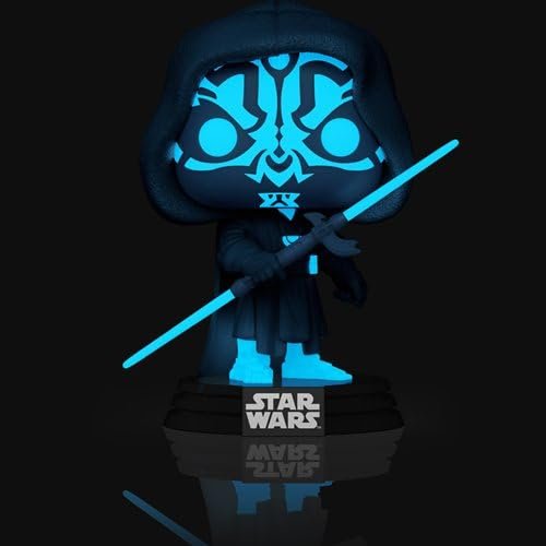 Darth Maul Funko Pop! Star Wars - Specialty Series Limited Edition - Collectible Glows In The Dark Vinyl Figure #740 with Window Display Box (PRE-ORDER)