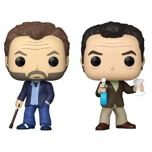House NBCU TV Wave 2 Funko Pop! Television - Set of 2 (Dr. Gregory House #1842 and Adrian Monk #1795) Collectible Vinyl Figures - Estimated Arrival: Oct. 2025 (PRE-SALE)